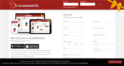 Desktop Screenshot of givemenuts.com